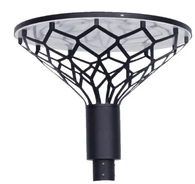Poste de lâmpada para jardim externo LED luzes para gramado à prova d'água